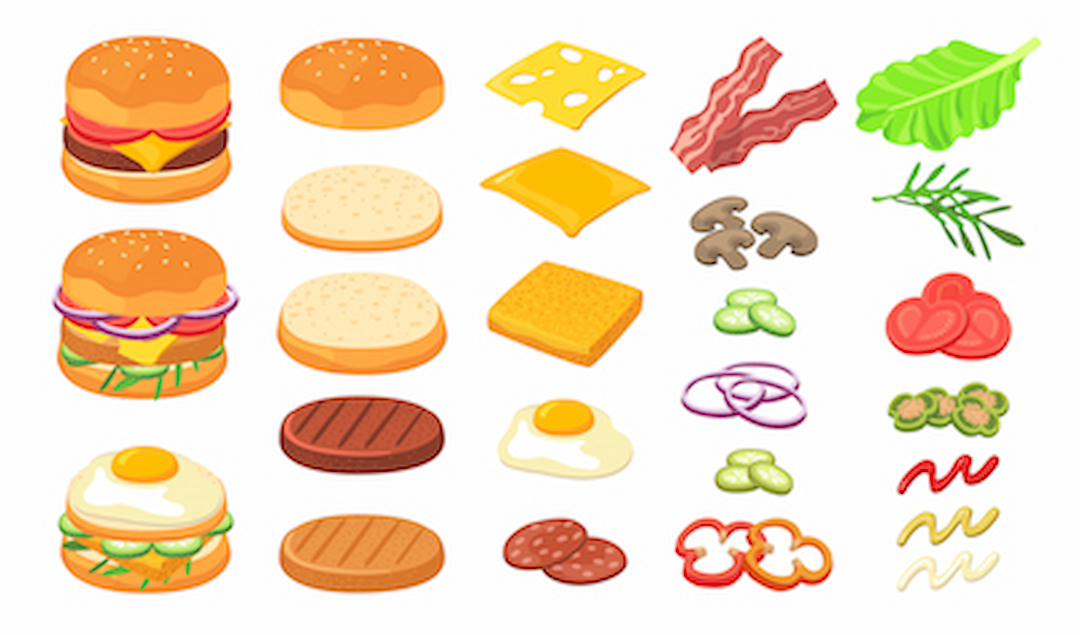 iPhone app meal plan screen